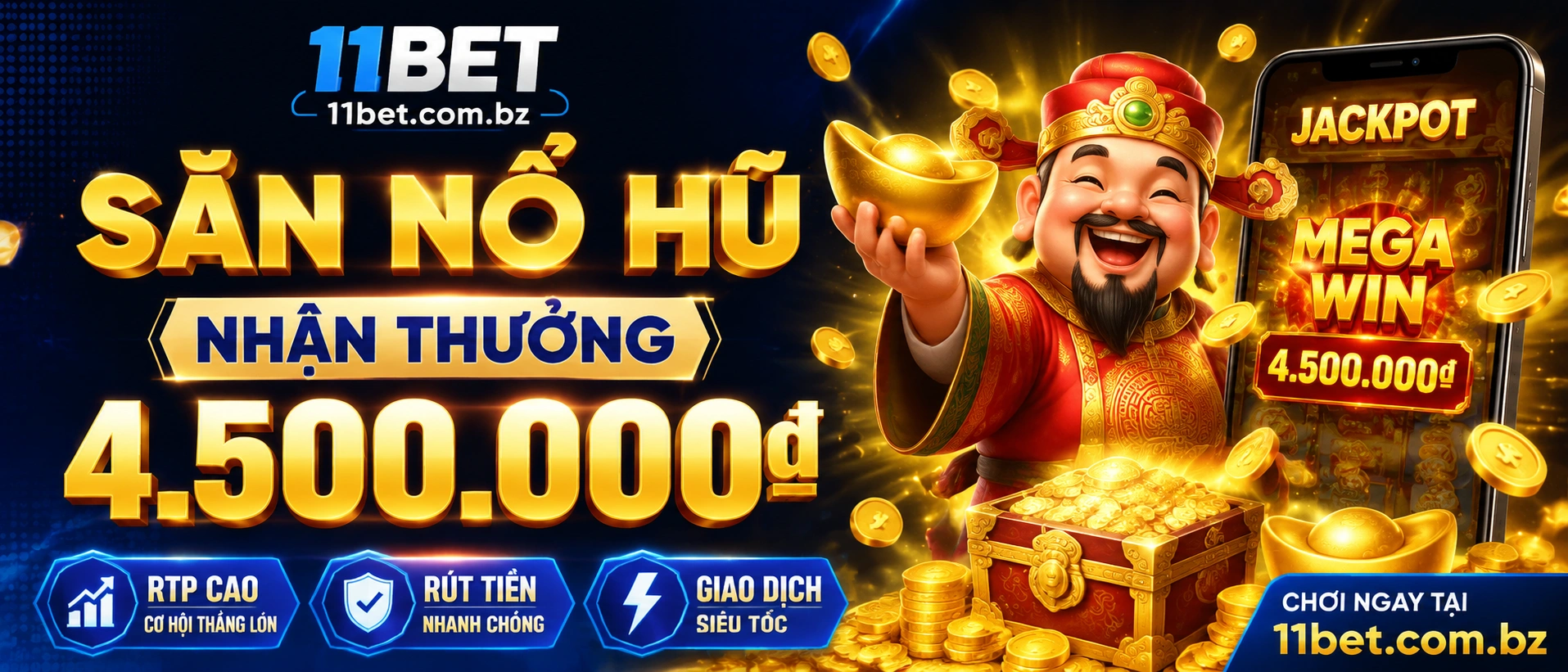 Ali Baba – Slot Nổ Hũ Casino tại 11bet.com.bz banner